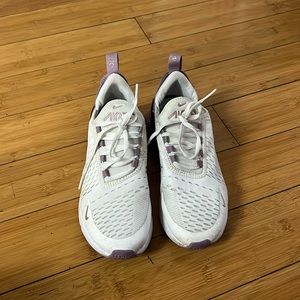 Nike Air 270 White and Purple